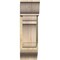 Ekena Millwork Olympic Traditional Rough Sawn Bracket w/ Offset Brace, Douglas Fir, 8"W x 18"D x 26"H BKT0806X18X26OLY01RDF - alternate 2